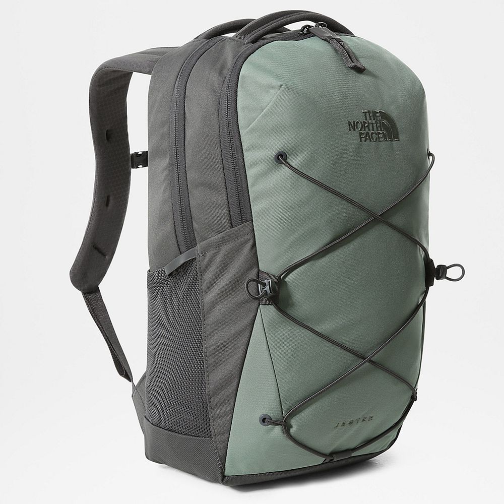 The North Face Backpacks Womens Australia - The North Face Jester Green / Grey (RHL-631489)